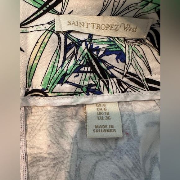 St. Tropez West | Floral Skirt Size 6 Like New! - Picture 5 of 5